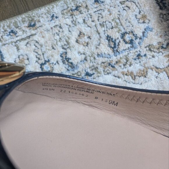 Tory Burch Women`s Ballet Flats Navy Size 9 - Picture 4 of 16